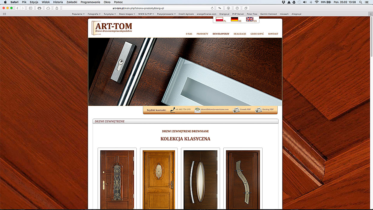 strona internetowa