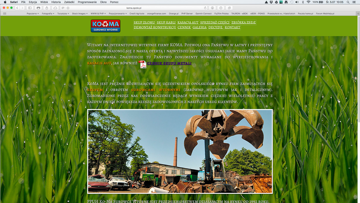strona internetowa