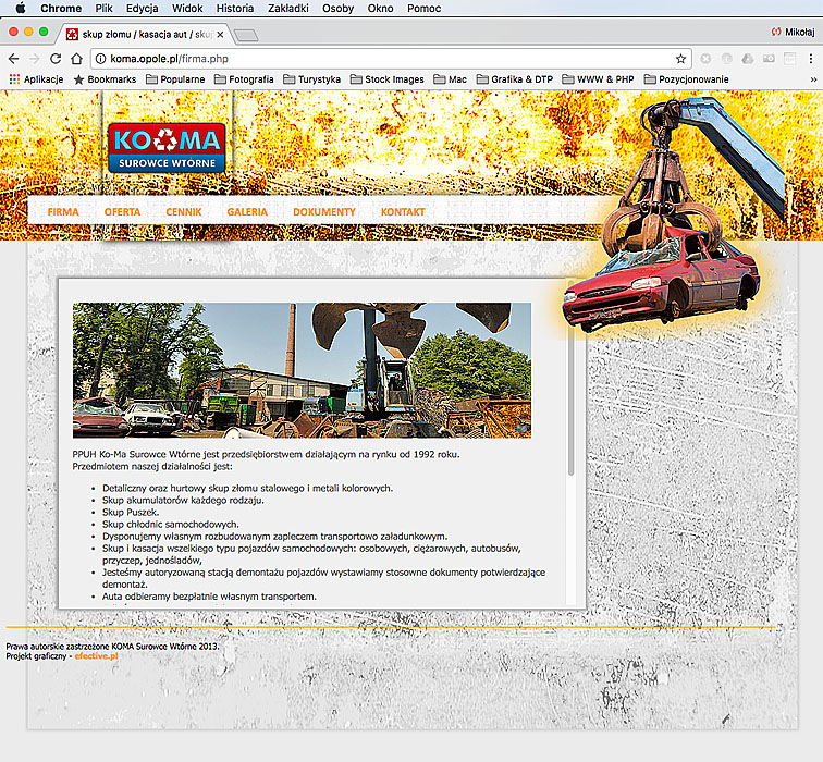 strona internetowa